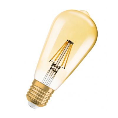 Żarówka LED 4W/824 E27 Vintage 1906 LED CL Edison FIL GOLD 34 non-dim 4052899962095 LEDVANCE (4052899962095)